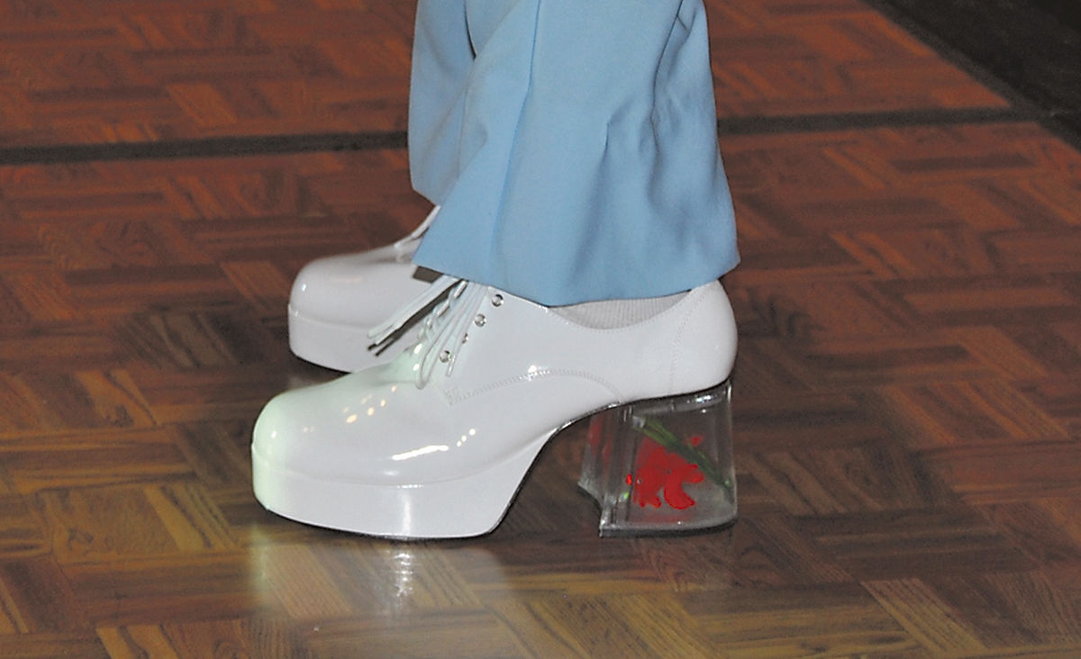 Goldfish disco store shoes