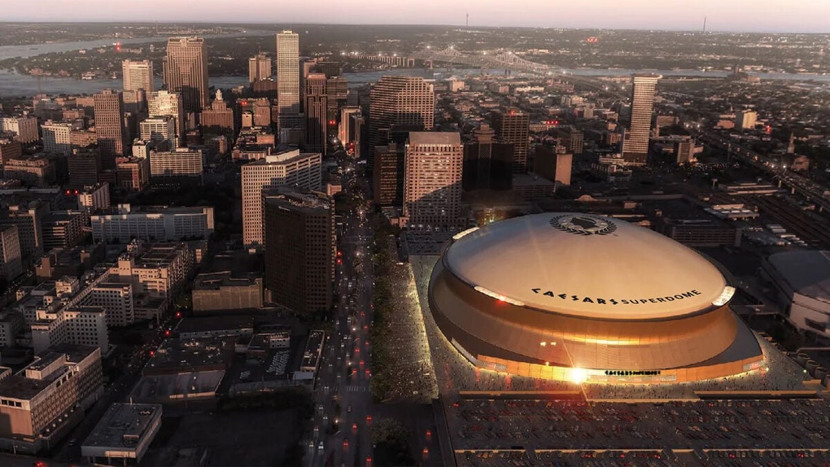 Caesars Superdome, New Orleans Saints football stadium - Stadiums