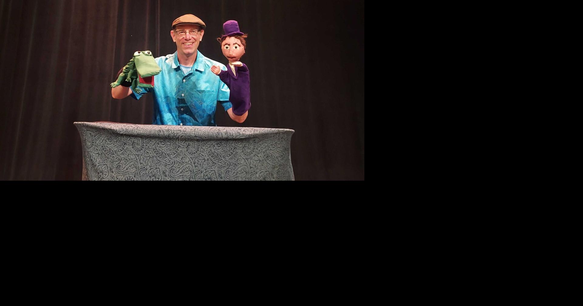Tom Knight musical puppet show captivates kids at Keystone Theatre