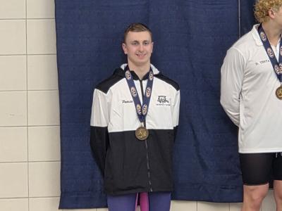 PIAA Swimming: Athens' Pettitt reaches podium in 100 breaststroke for second state medal of weekend