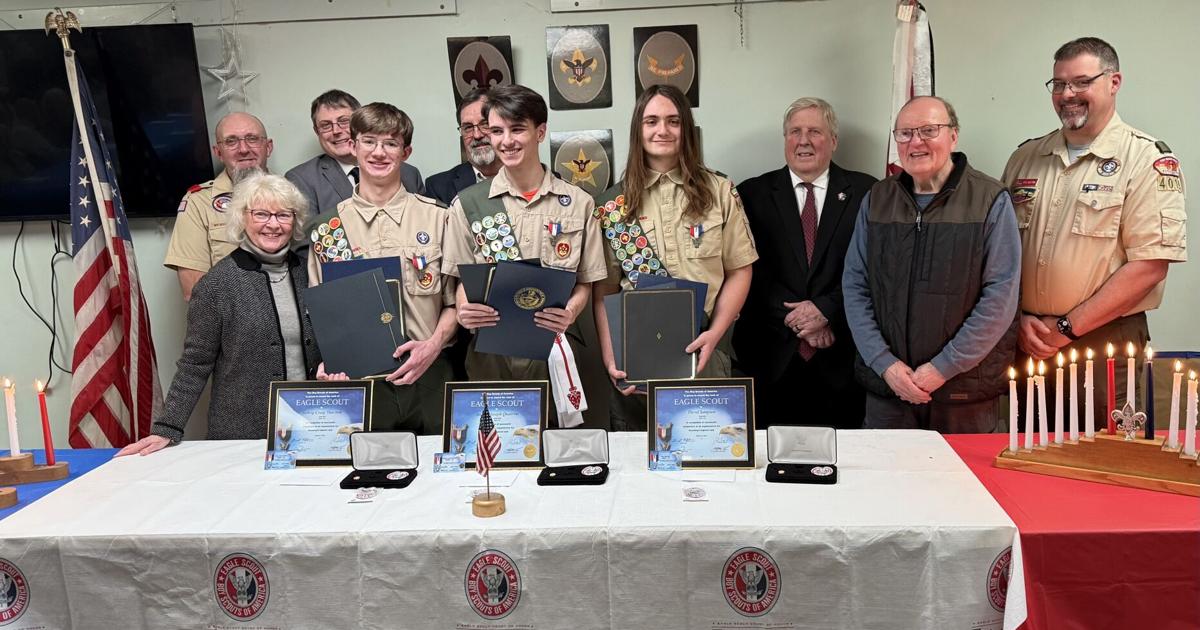 Eagle Scout Court of Honor held Local/Regional thedailyreview com Eagle Scout Court of Honor held Local/Regional thedailyreview com