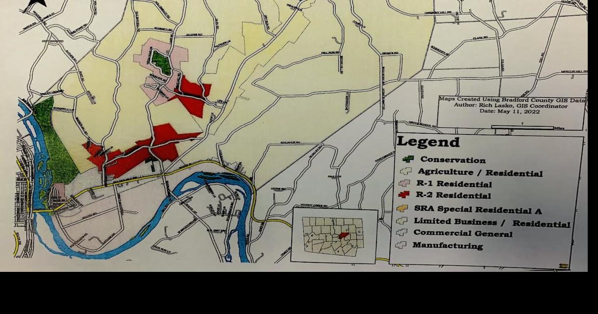 Wysox Township Supervisors approve new zoning map Local/Regional