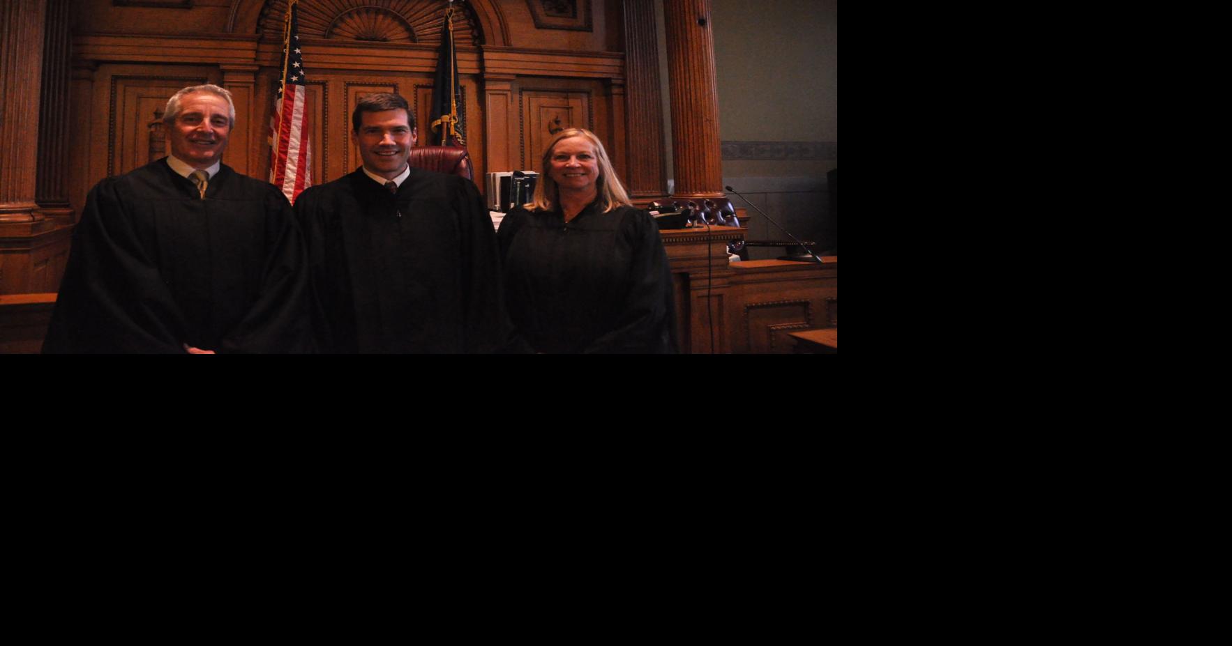 Williams sworn in as judge of the Bradford County Court of Common Pleas