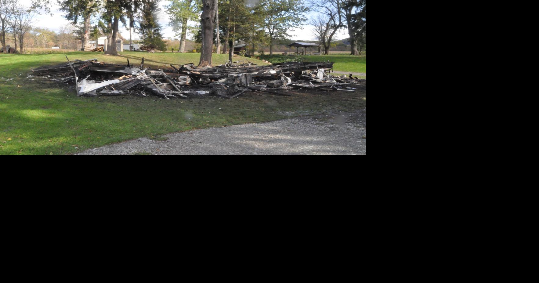 Camper destroyed by fire in Wyalusing Twp. Local/Regional