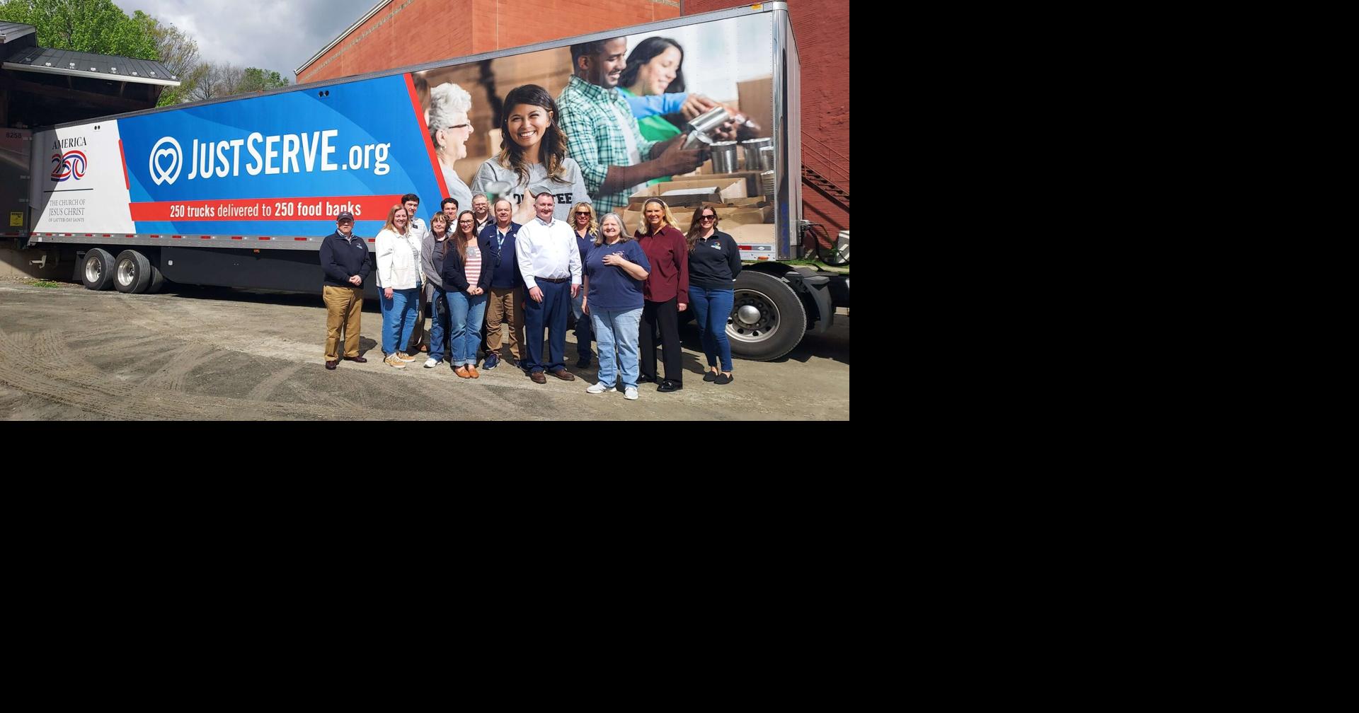 CHOP receives 40,000 pound food donation from LDS Church