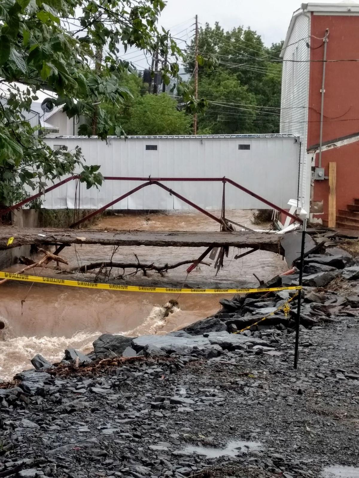 Web Exclusive In Troy Creeks Become Raging Rivers Local Regional Thedailyreview Com