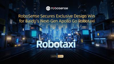 RoboSense Secures Exclusive Design Win for Baidu's Next-Gen Apollo Go Robotaxi