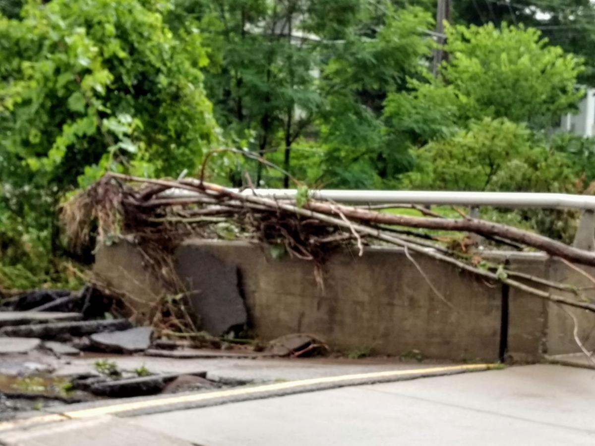Web Exclusive In Troy Creeks Become Raging Rivers Local Regional Thedailyreview Com