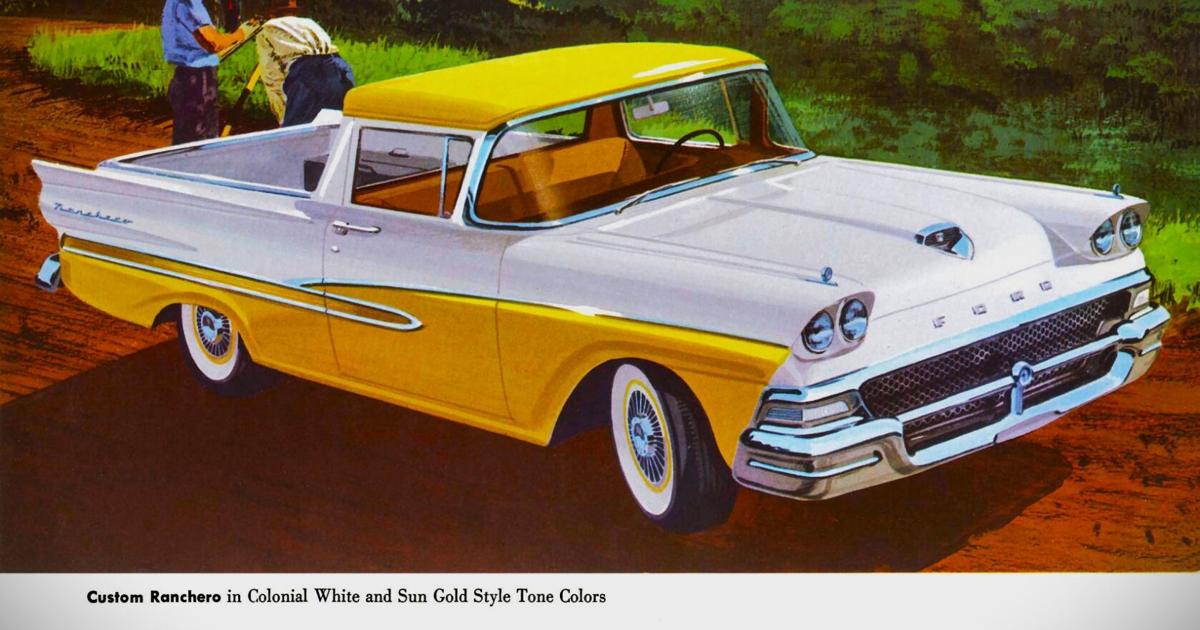 49 Ranchero Car and pickup combo: Ford Ranchero, Chevy El Camino, and Hudson Big ...