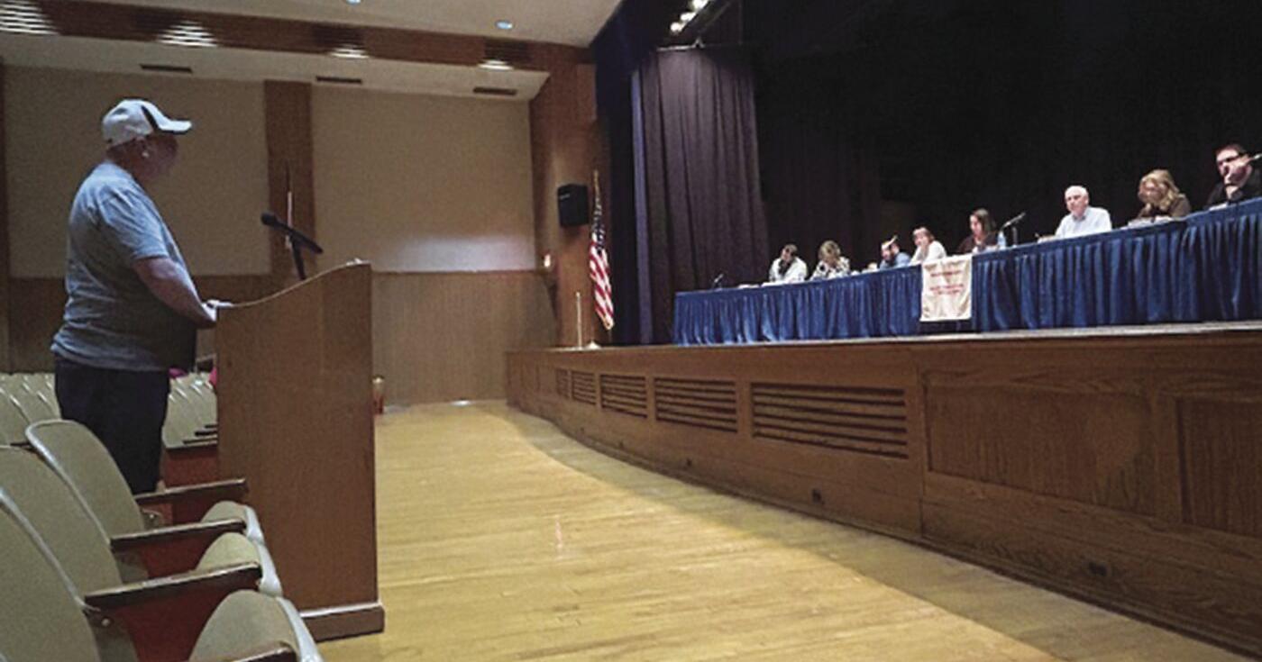 Sayre residents continue to express concerns on outsourcing to school board - Vimarsana News