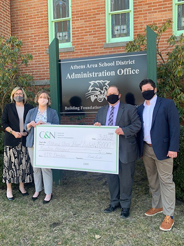 AASD receives C&N donation