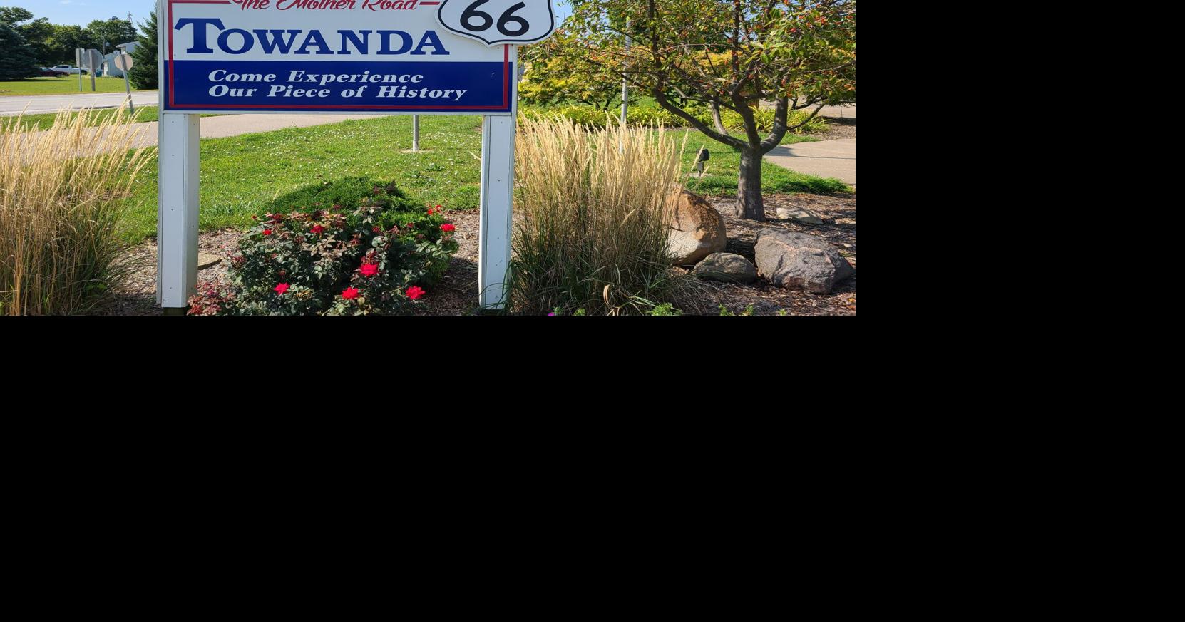 From Towanda to Towanda: Local couple visits Towanda, Ill. during trip