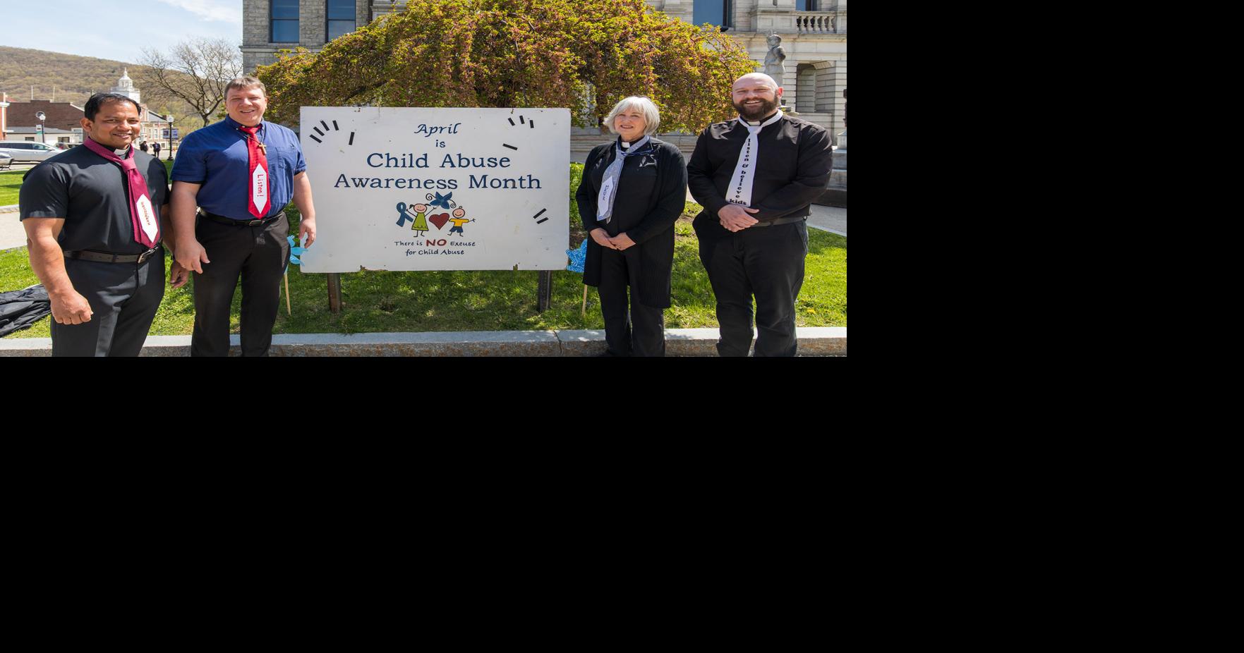 Towanda clergy 'Tie One to End Abuse' Local/Regional