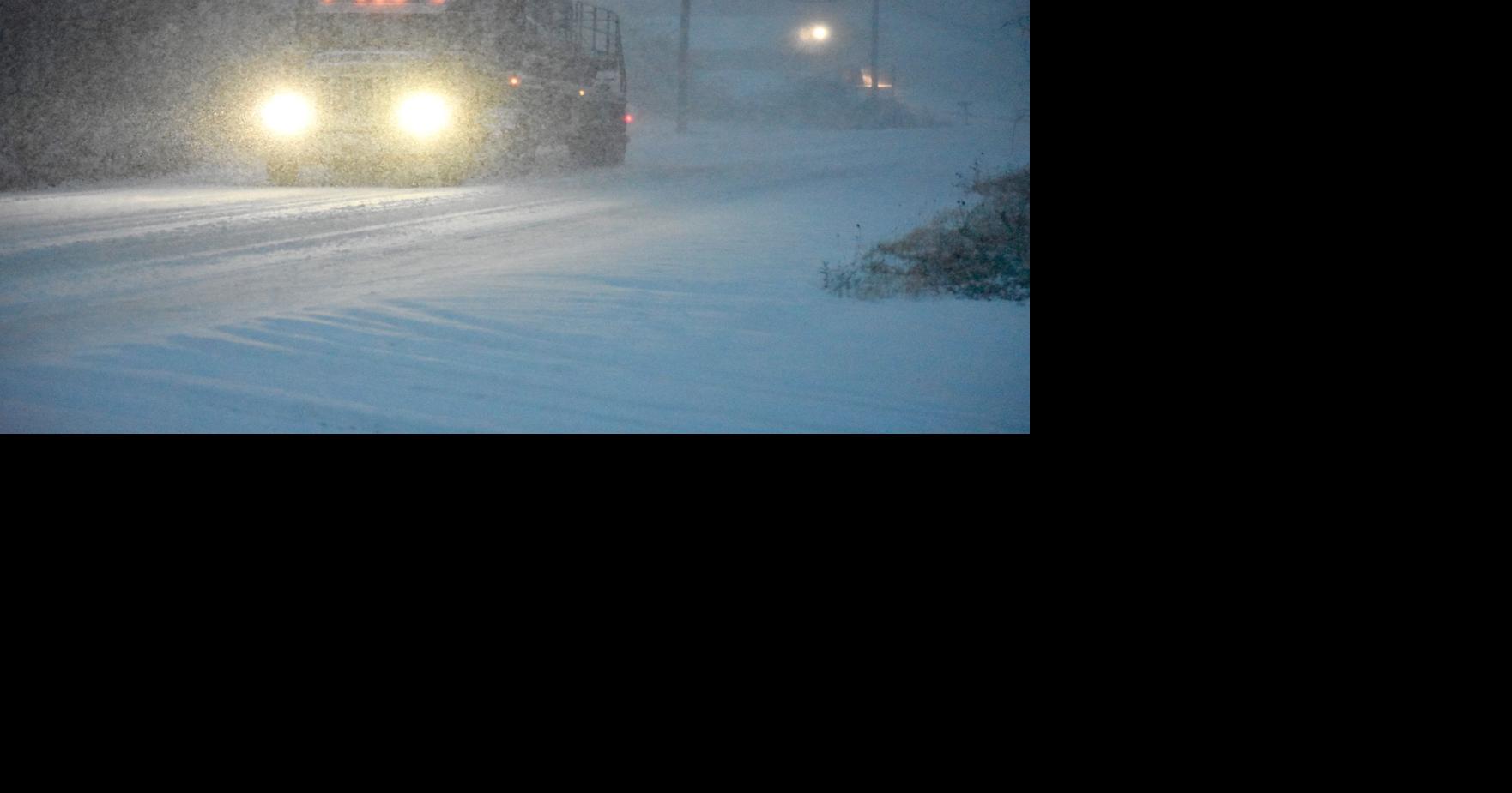 Winter storm causes multiple accidents, schools to dismiss early ...