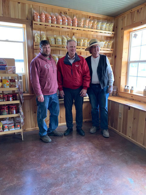 Keller makes midday stop at Mill Street Treats