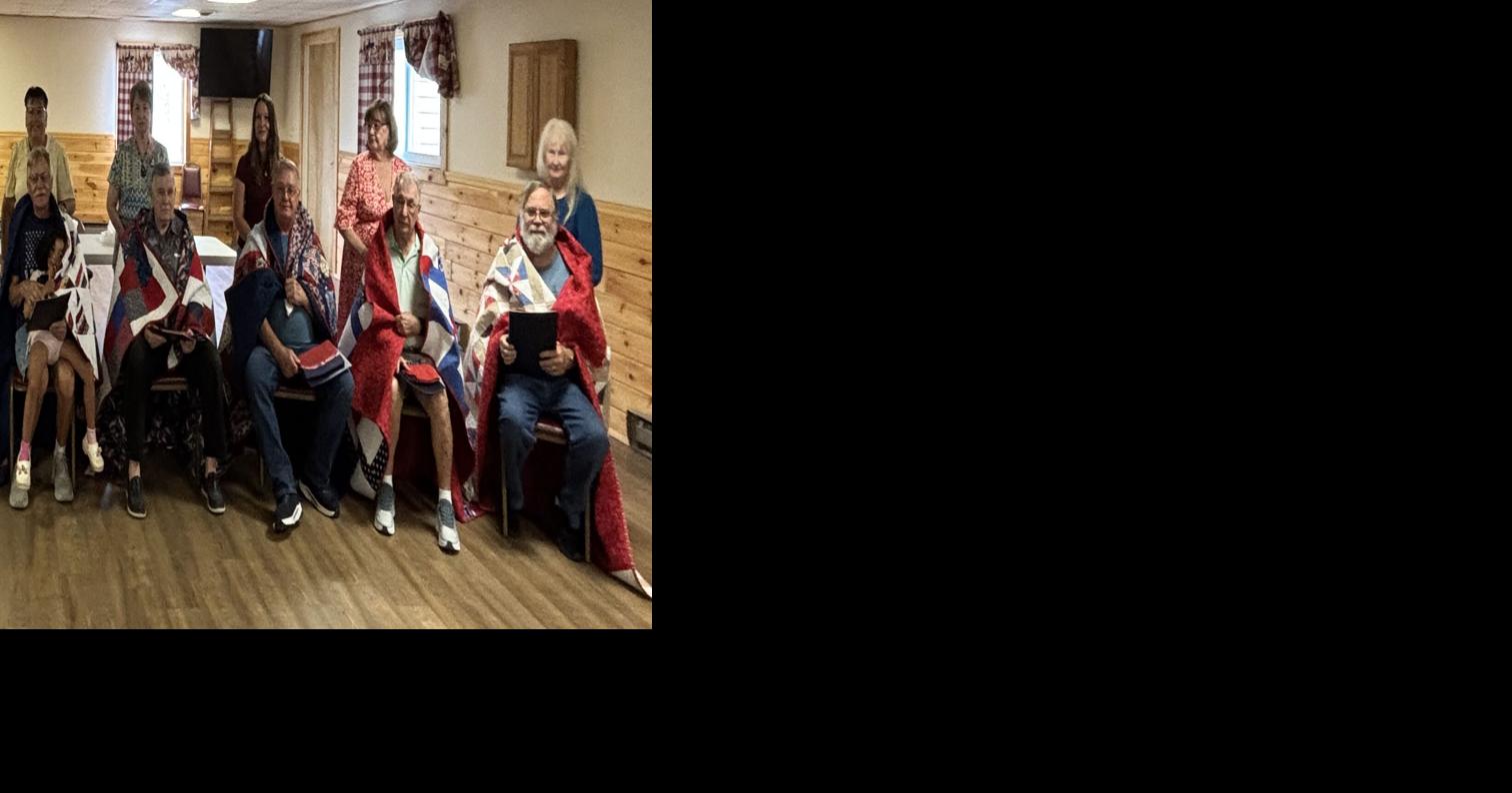 Eight veterans awarded Quilts of Valor