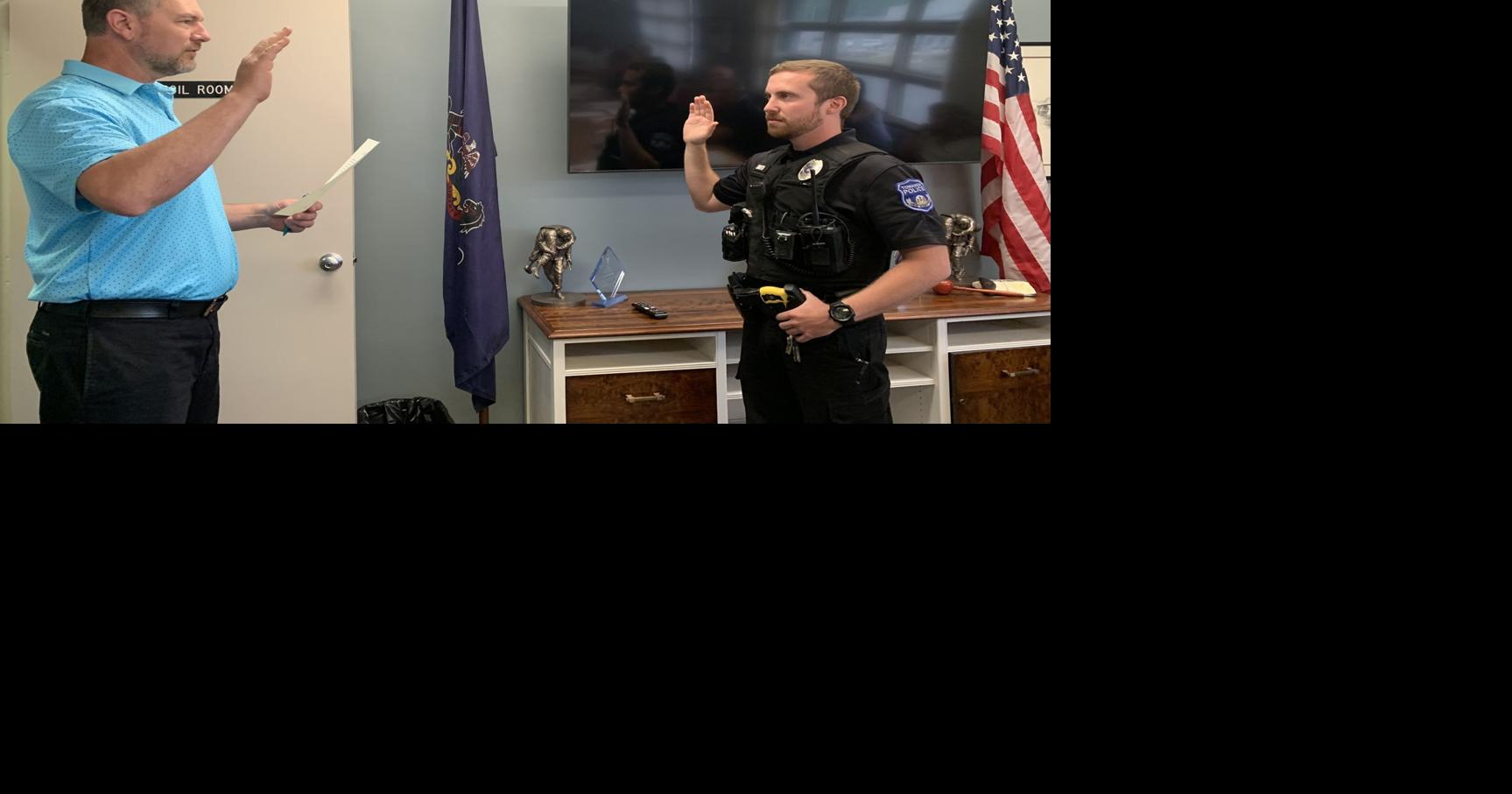 Smith takes oath as fulltime Towanda Borough policeman Local