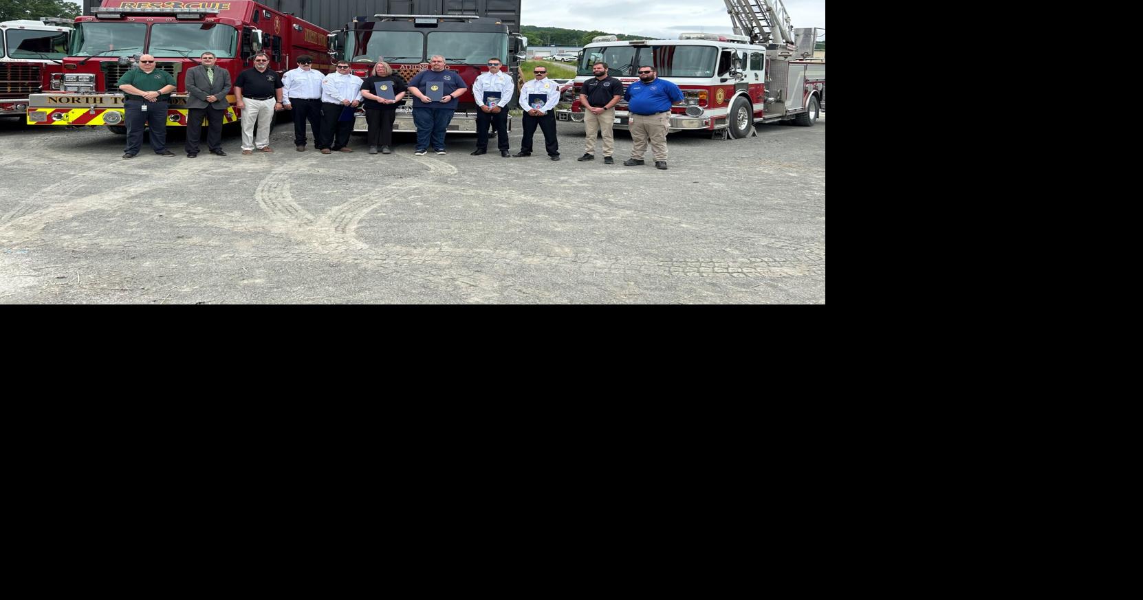 First responders honored for saving woman's life in April house fire ...