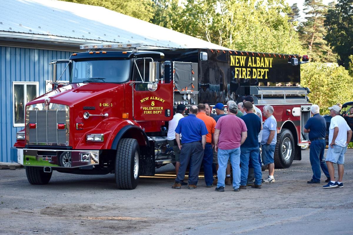 New Albany Fire unveils new truck Local/Regional