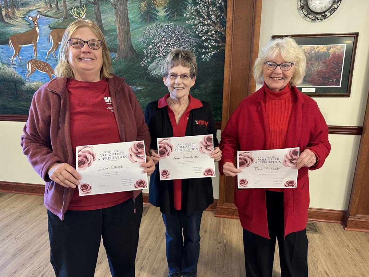 Volunteers celebrated at Towanda Personal Care Local/Regional
