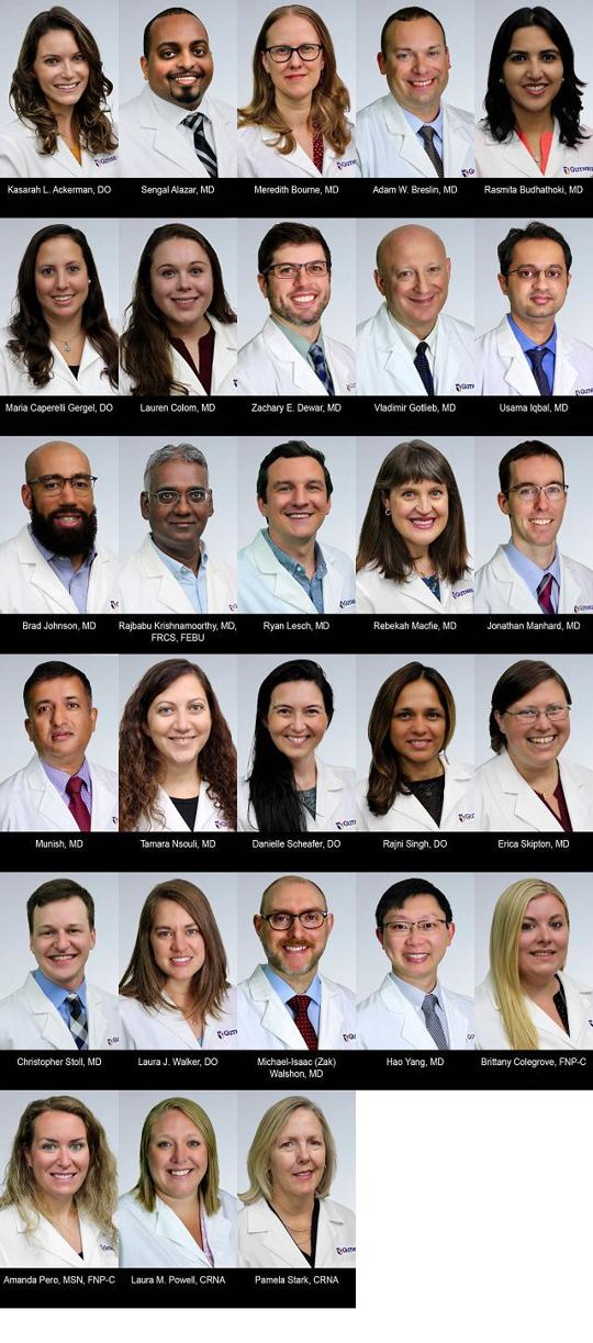 The Guthrie Clinic new providers Local/Regional