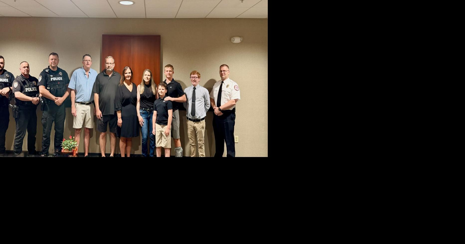 Sayre police celebrate hotel worker who saved boy’s life