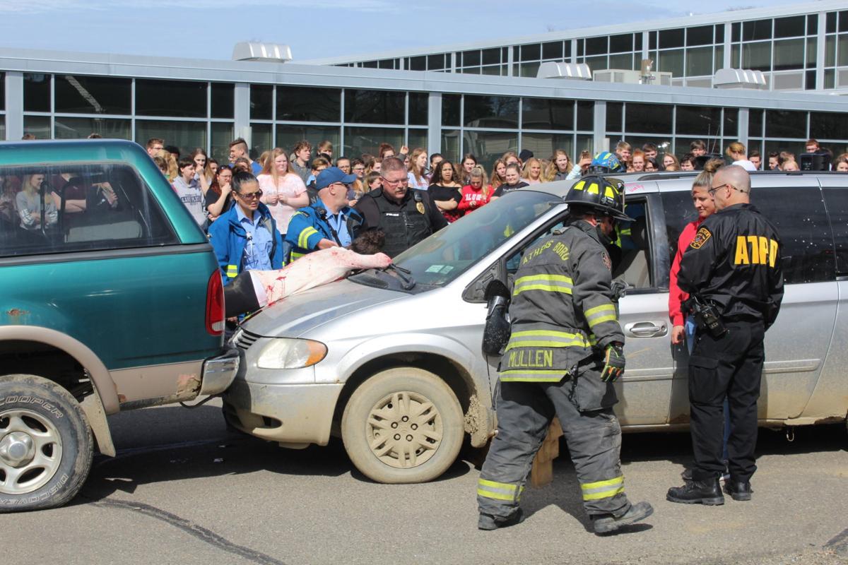 Athens SADD hosts mock car crash Local/Regional