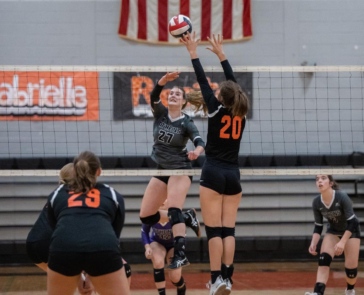 Athens volleyball advances to district final Sports