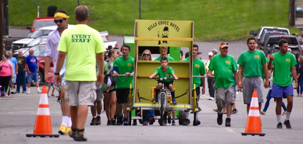 Outhouse Races highlight Dushore Founder's Day Local/Regional