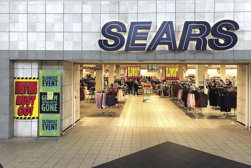 Sears at the Arnot Mall is going out of business Business