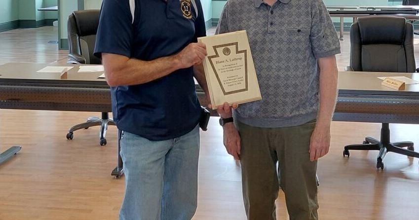 Sayre Borough Council holds moment of silence for Cerutti