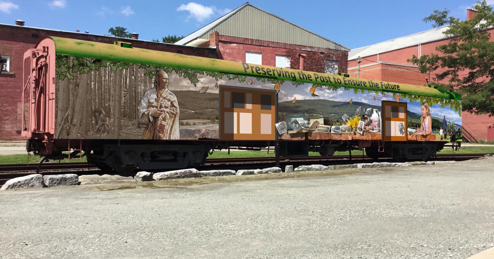 BCTPA train car mural draws contention, moves forward - Vimarsana News