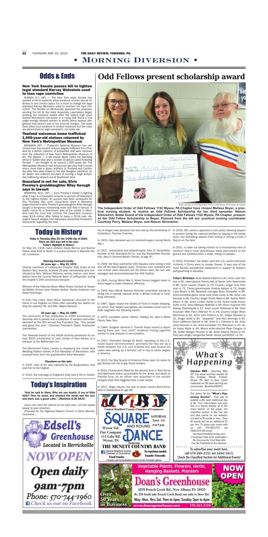 Page A2 | Digital Edition | thedailyreview.com