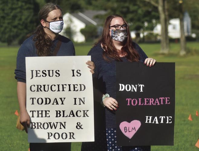 SLIDESHOW Gilbertsville antiracism rally Local News