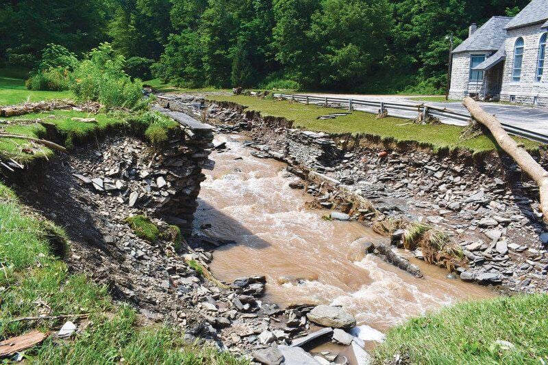 Officials seek disaster status after flooding slams region