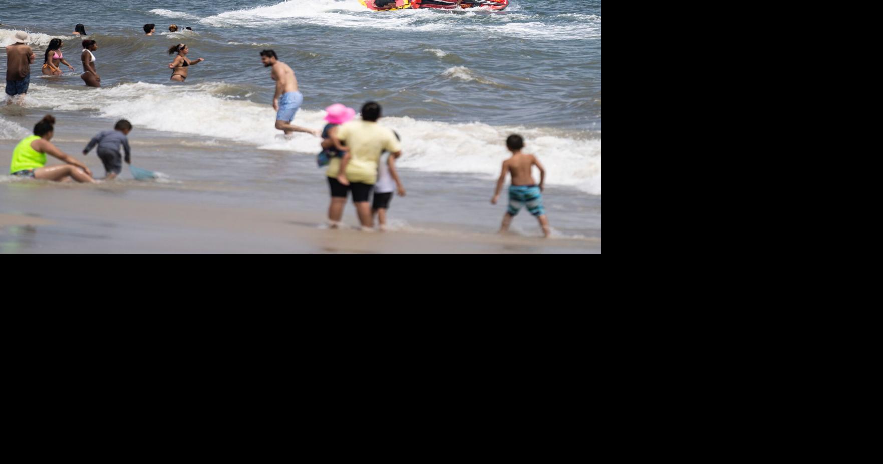 Swimmer bitten on the foot at New York City beach in a suspected shark attack