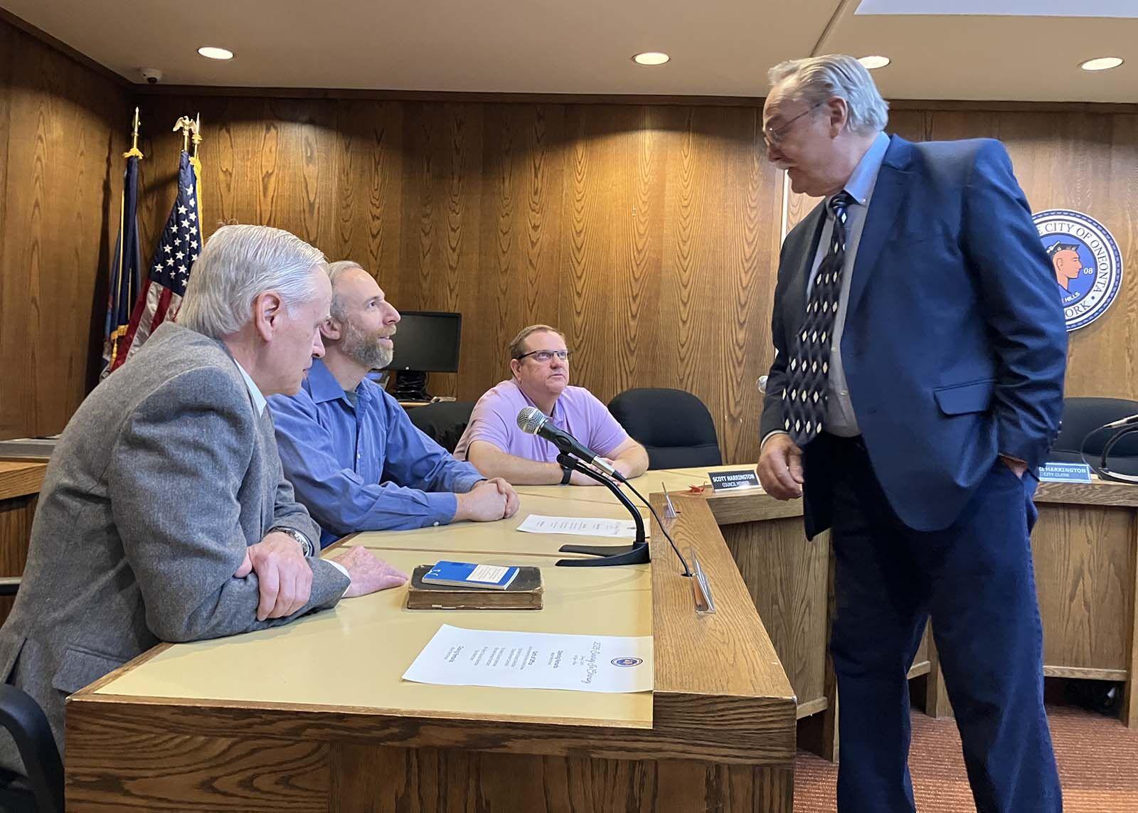 Oneonta swears in three council members Local News