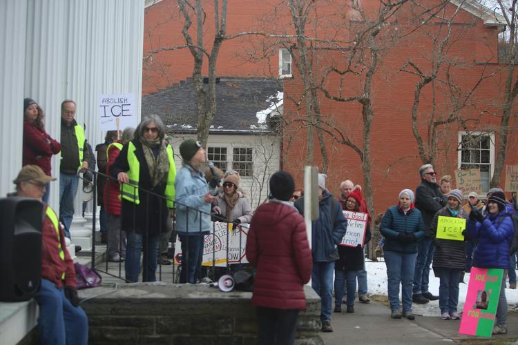 PHOTOS: Anti-ICE rally draws hundreds to Cooperstown | Local News ...