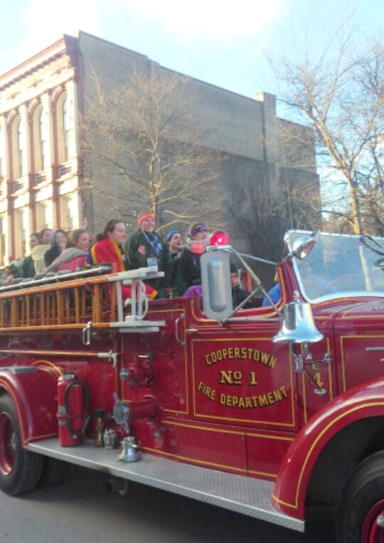 Village fetes Cooperstown girls