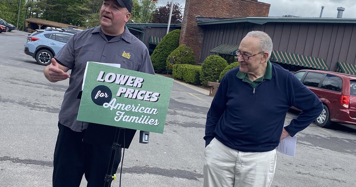 Schumer announces bill to lower cost of meat at visit to Brooks' in Oneonta