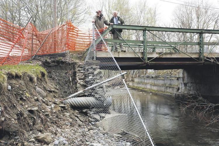 Erosion imperils Gilbertsville after March flood Local News