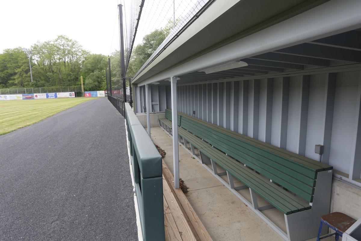 Outlaws visitor dugout 2