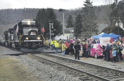 Toys For Tots Train To Arrive Next Week