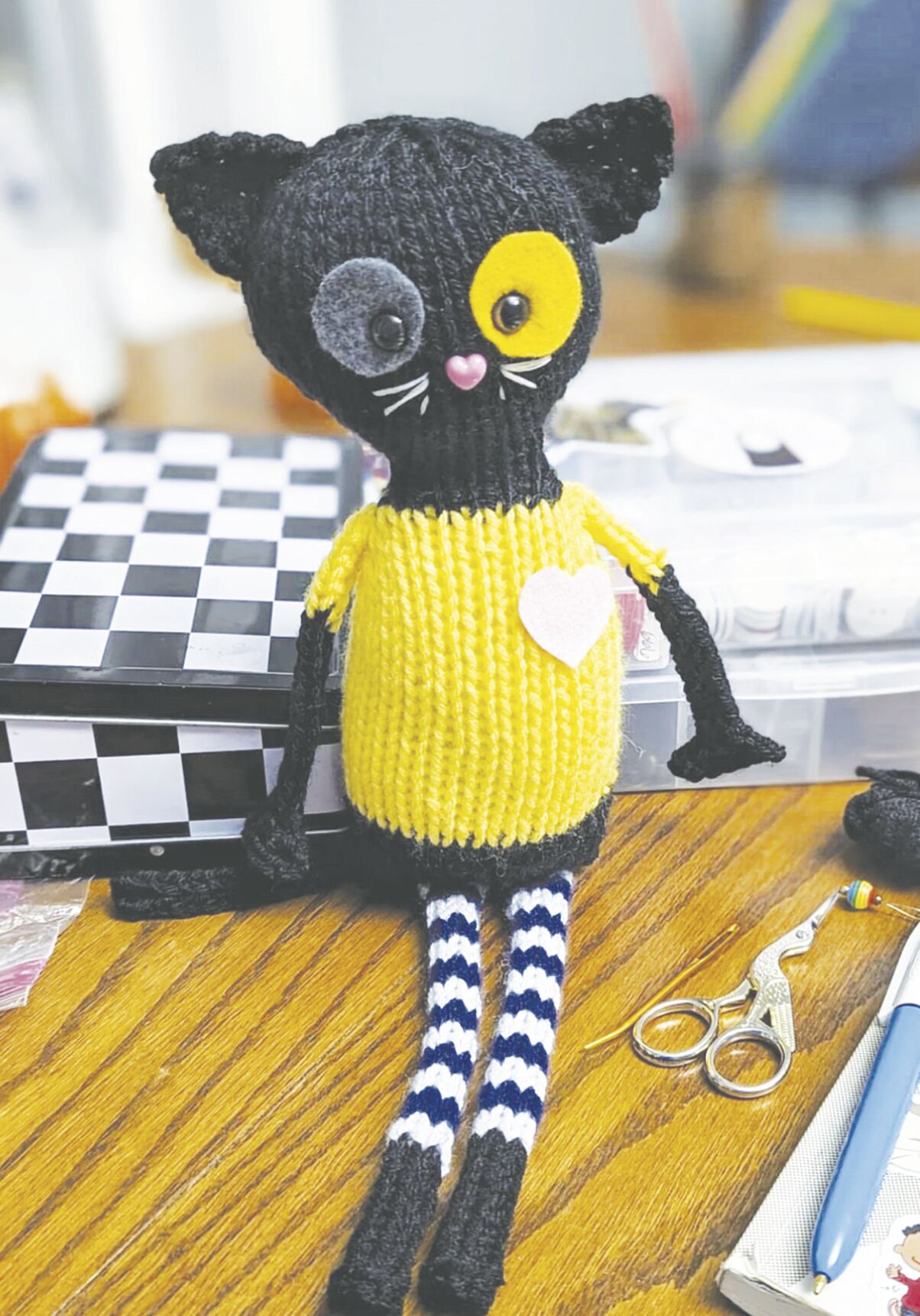 Lifestyle: Fiber arts such as knitting and crocheting make a