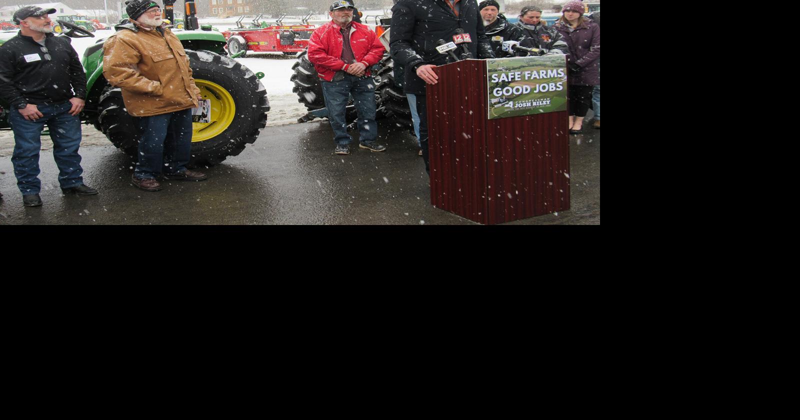 Riley announces new bill supporting tractor safety upgrade | Local News ...