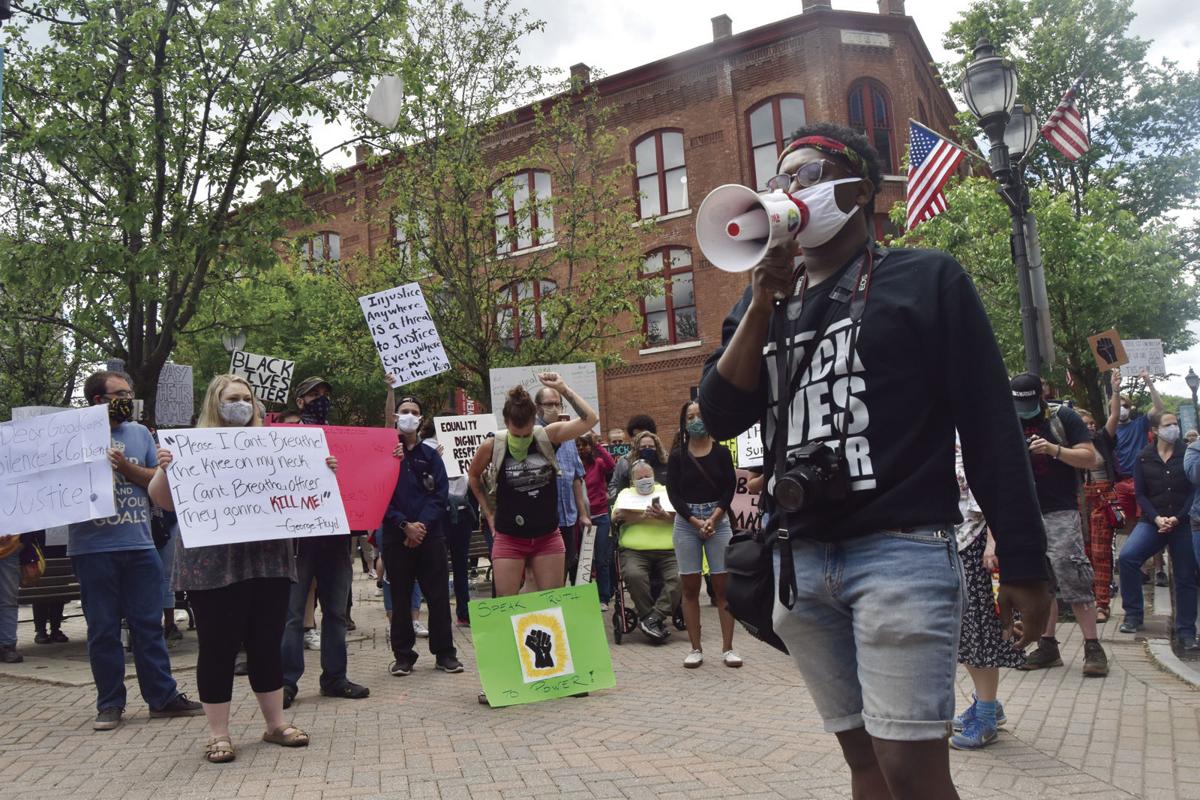 Hundreds attend 'Justice for George Floyd' rally in Oneonta