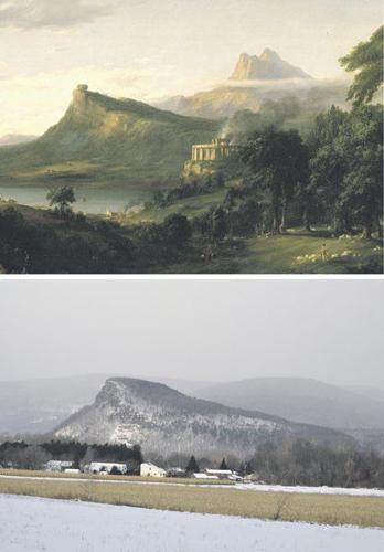 Local scientists link Vroman's Nose to iconic painting, Local News