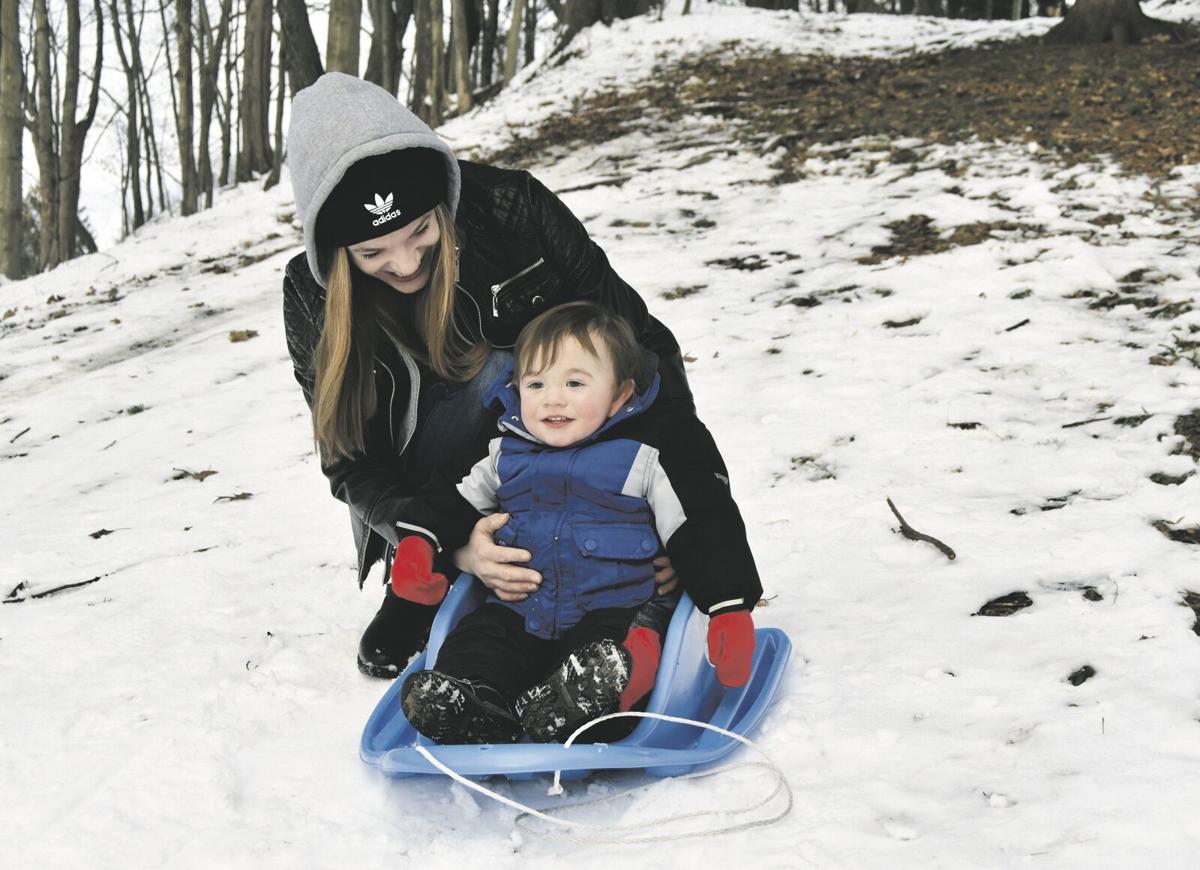 Ready to sled
