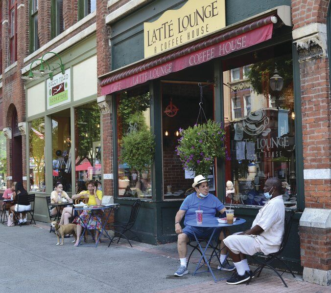 Scores head to closed Main Street for open businesses