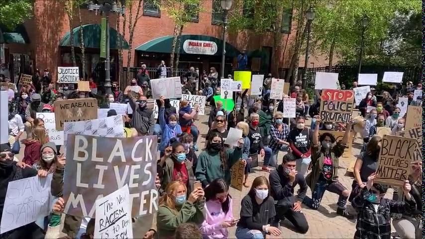 'Justice for George Floyd' rally in Oneonta